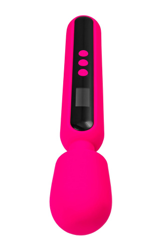 Ярко-розовый wand-вибратор Mashr - 23,5 см. фото 5