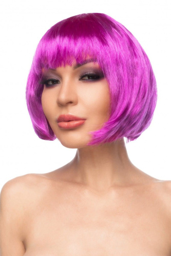 Фиолетовый парик  Кику фото 2