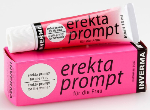 Возбуждающий женский крем Erekta Prompt - 13 мл. Возбуждающий женский крем Erekta Prompt - 13 мл.