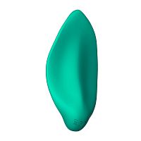 Зеленый клиторальный стимулятор Romp Wave