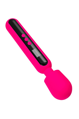 Ярко-розовый wand-вибратор Mashr - 23,5 см. фото 3