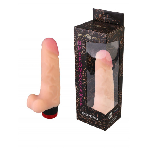 Телесный реалистичный вибромассажер №62 - 15 см. фото 2 Телесный реалистичный вибромассажер №62 - 15 см. фото 2