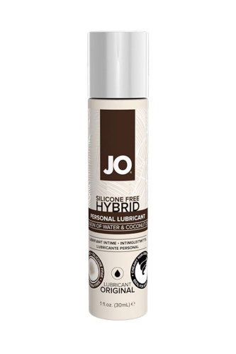 Водно-масляный лубрикант JO Silicon free Hybrid Lubricant ORIGINAL- 30 мл. фото 2