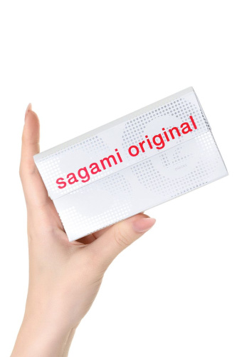 Ультратонкие презервативы Sagami Original 0.02 - 12 шт. фото 5
