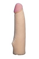 Телесная насадка Harness из неоскин - 18,5 см.