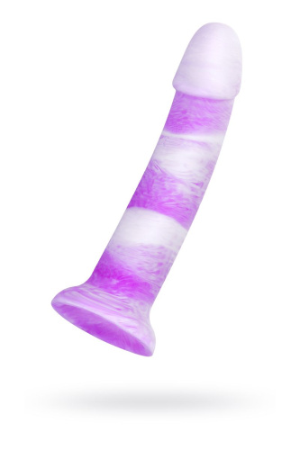 Фиолетовый фаллоимитатор Neil - 18 см. фото 2