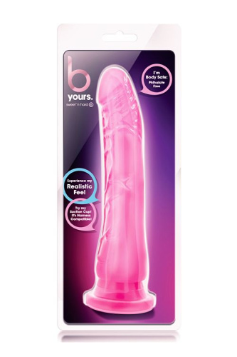 Розовый фаллоимитатор Sweet N’ Hard 6 Realistic Pink 8.5-Inch Long Dildo - 19 см. фото 2